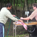 Barbecue à Goransko Lake